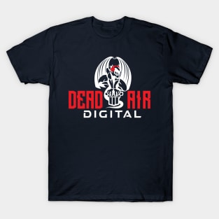 Dead Air Digital White Alternate Logo T-Shirt